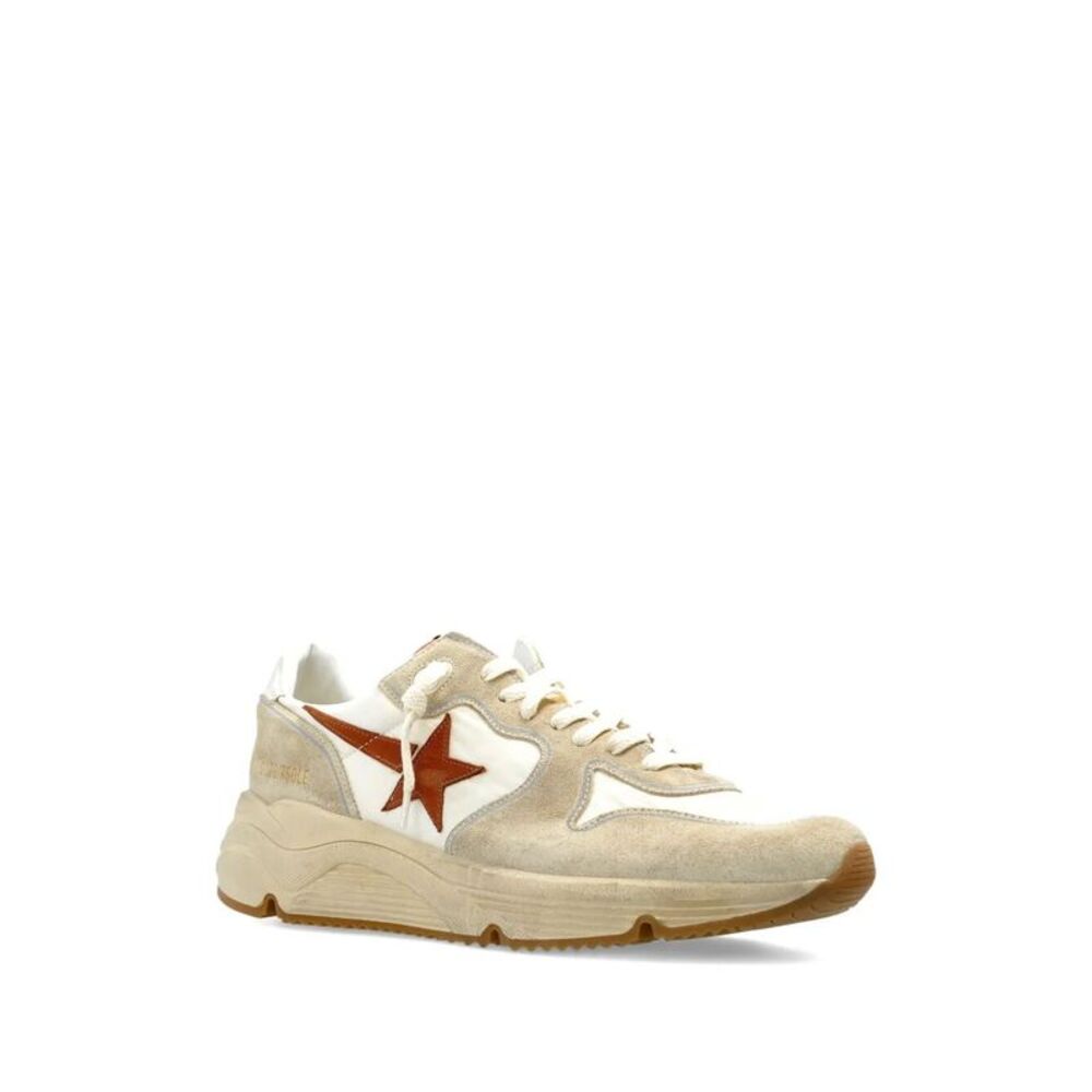 Golden Goose Men Running Sole Nylon And Suede Sneakers - Picture 2 of 4